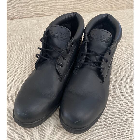 Timberland Waterproof Chukka Boots Men's Style 50059 Size 11.5, BLACK - Picture 5 of 9